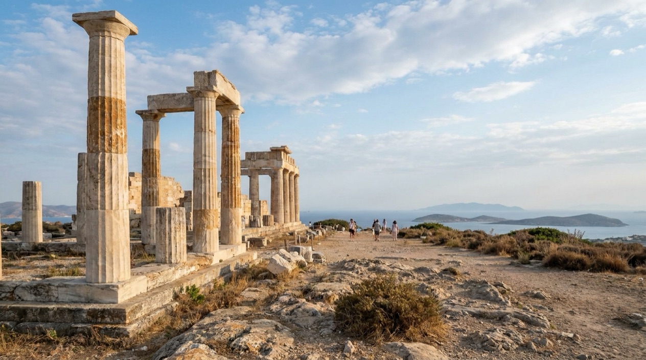 An ancient site in Greece