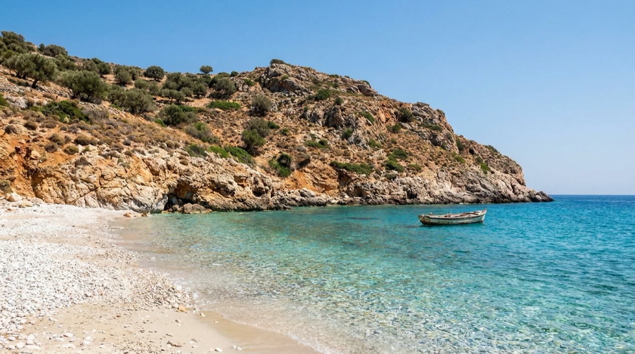 A beach in Greece