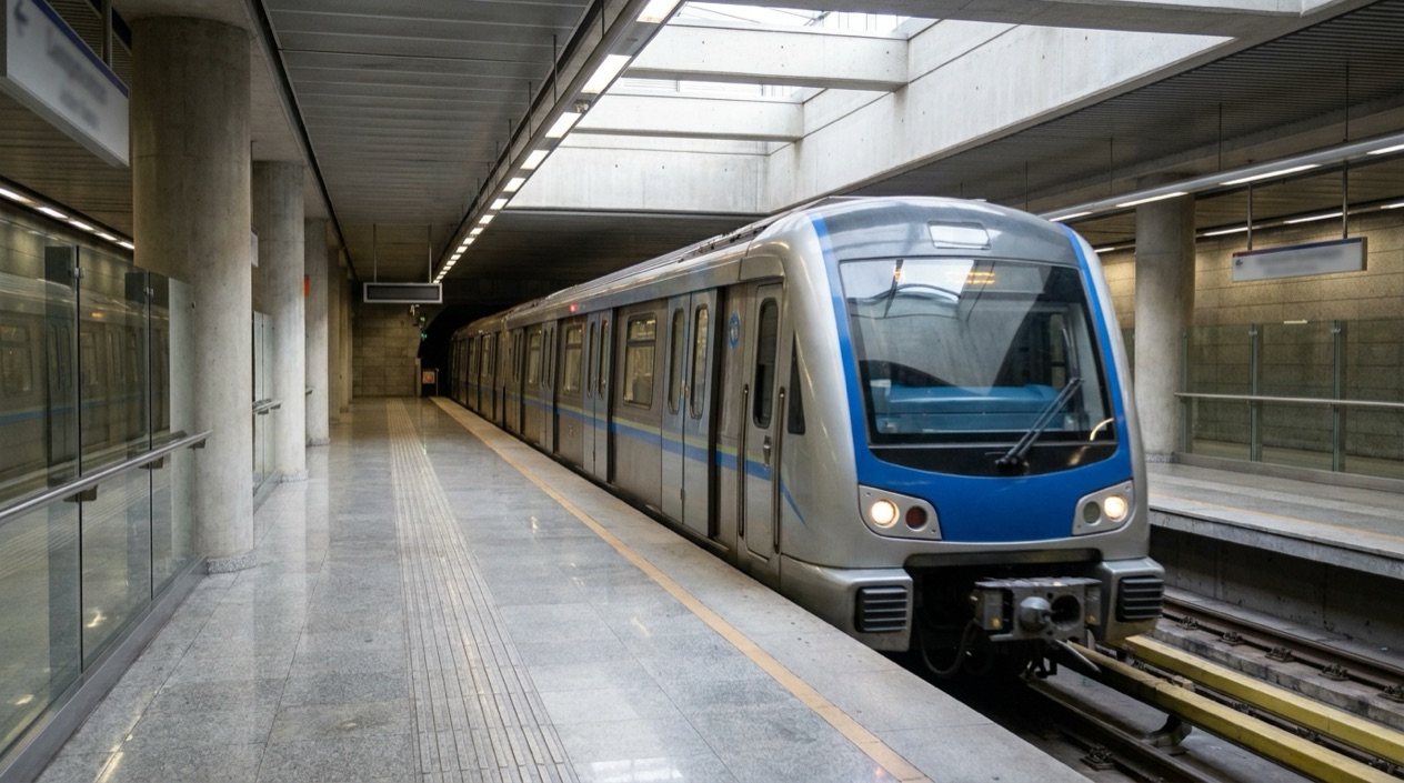 The Athens metro