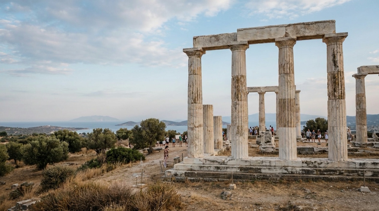 An ancient site in Greece