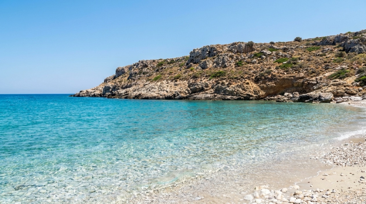 A beach in Greece