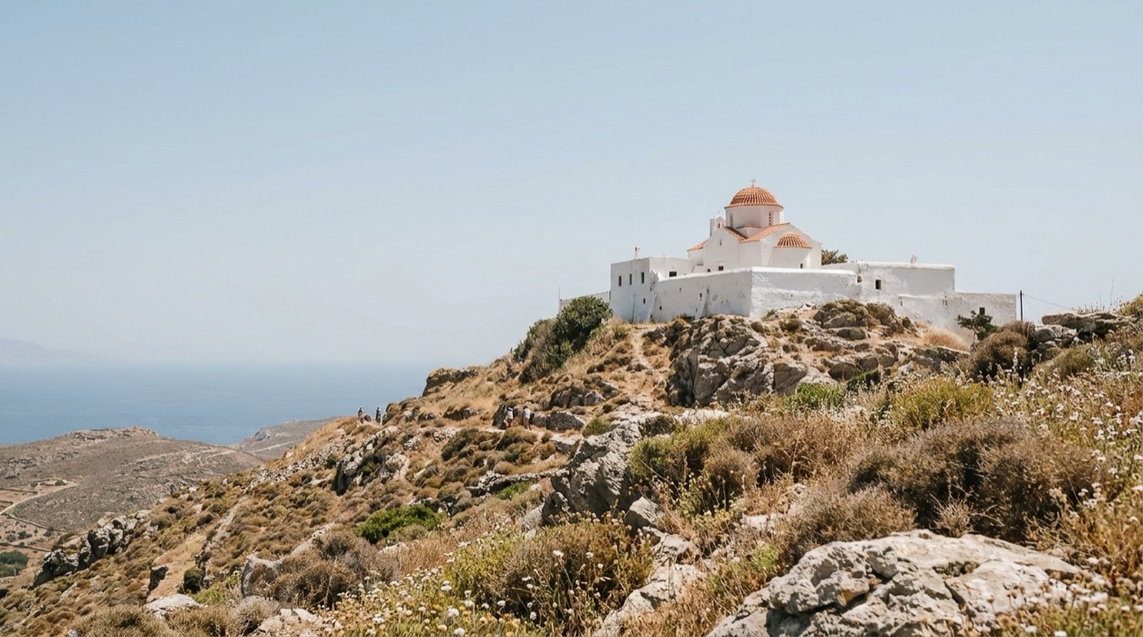 A Greek monastery