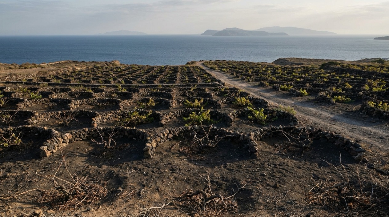 Vineyards in Greece