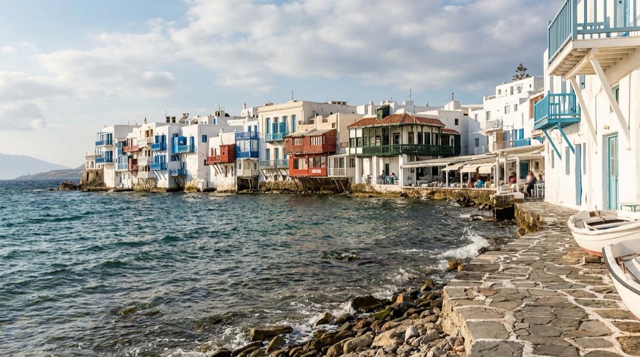 Little Venice in Mykonos
