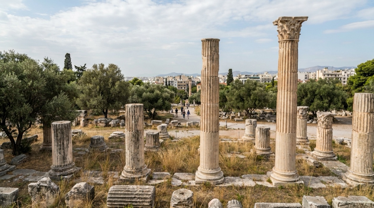 The Temple of Olympian Zeus