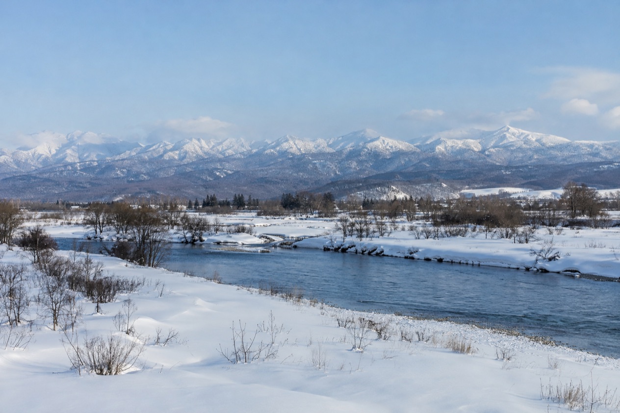 Asahikawa and the mountains