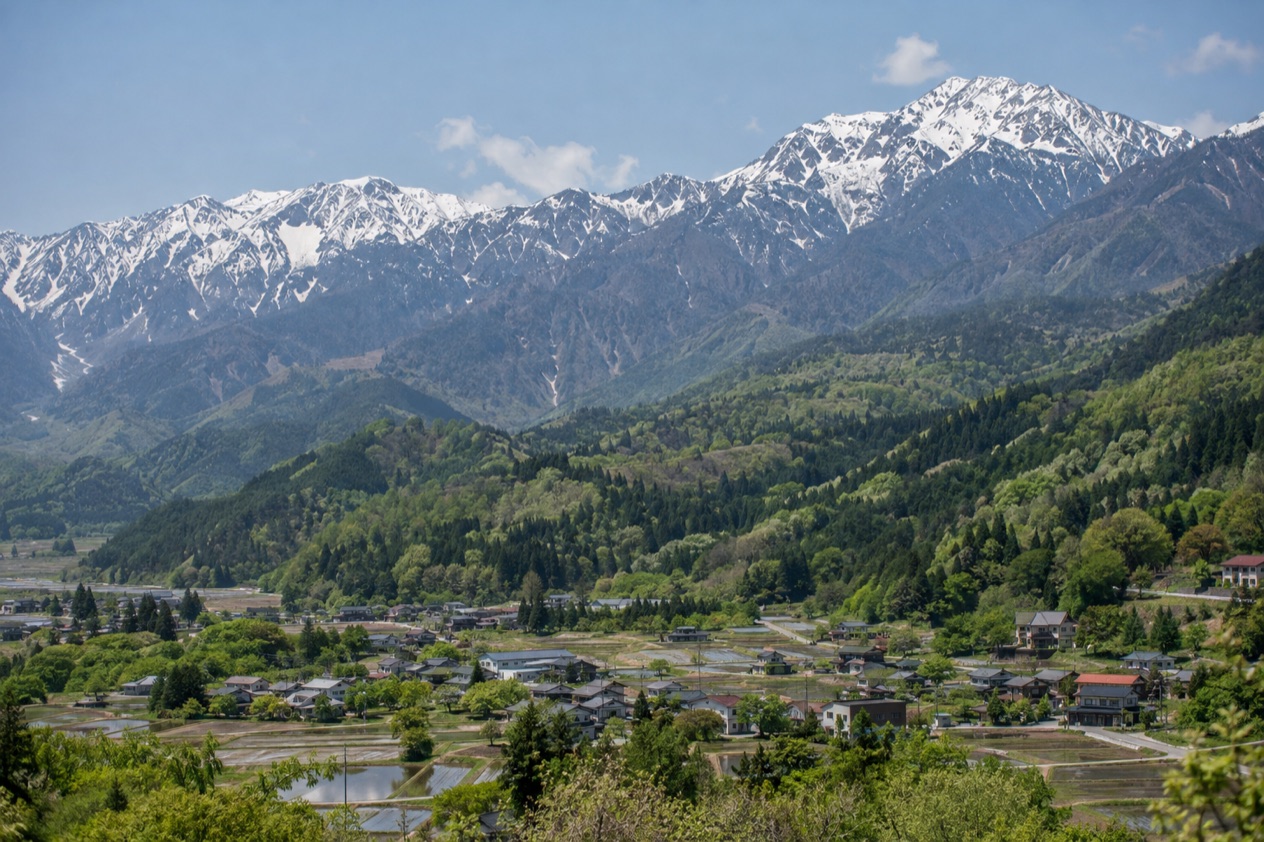 The Japanese Alps in Chubu