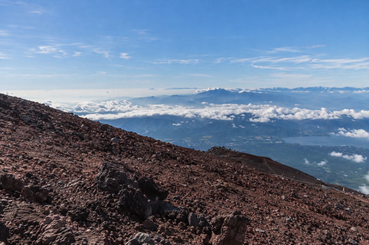 Climbing Mount Fuji