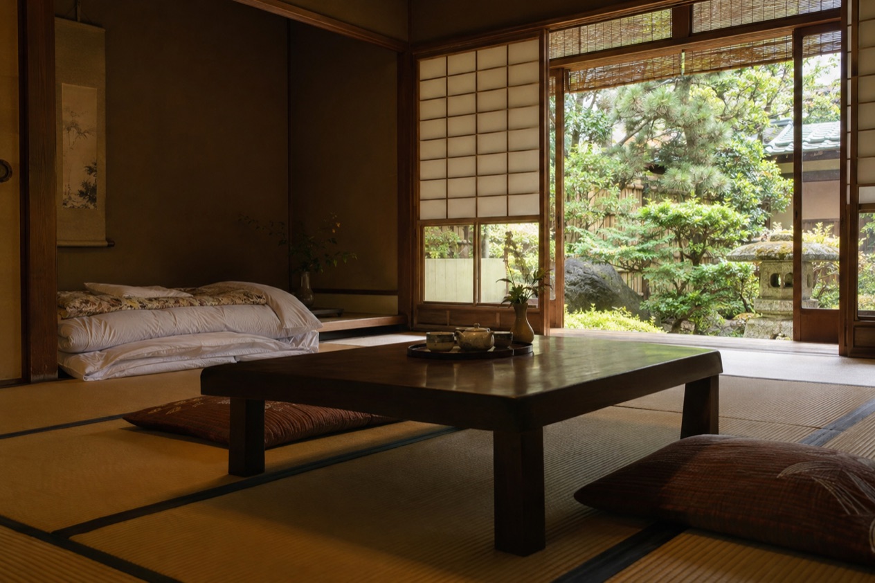 A room in a ryokan