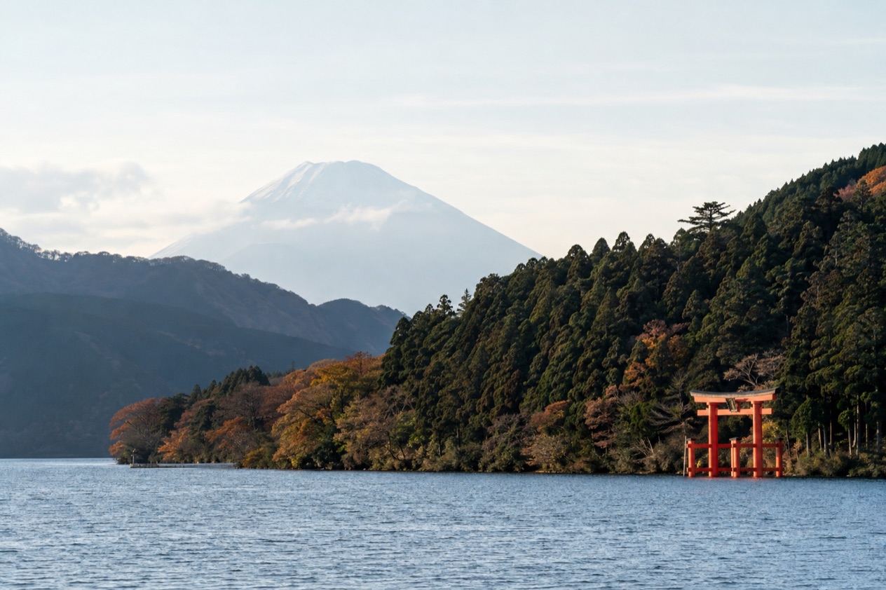 Lake Ashi in Hakone