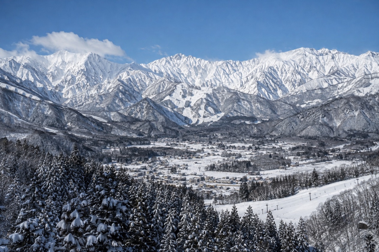 The Hakuba Valley in winter