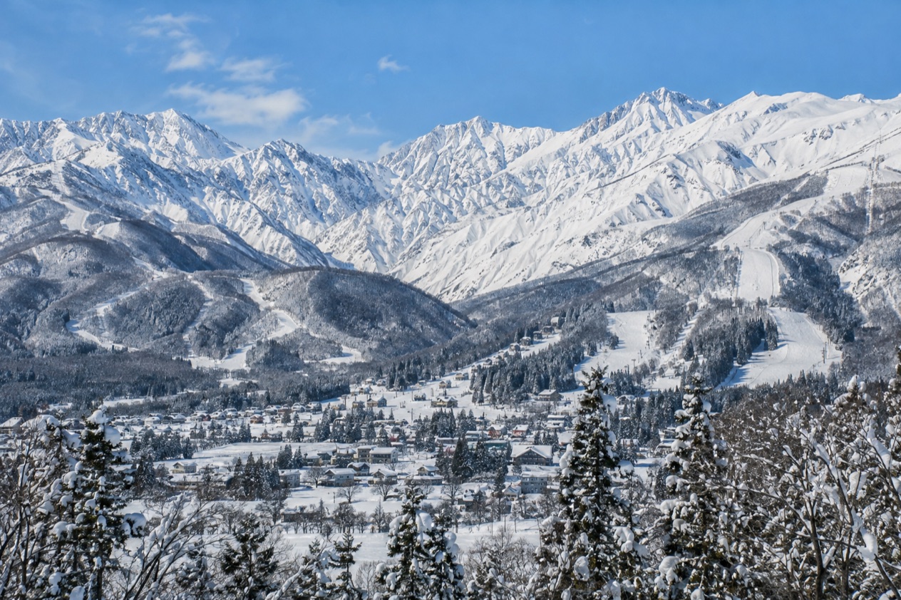 The Hakuba Valley in winter