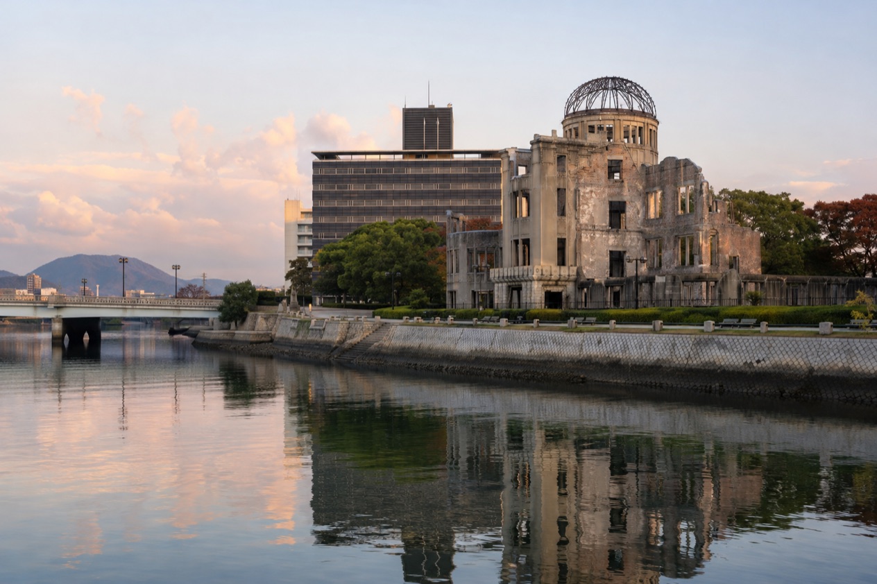 The Atomic Bomb Dome in Hiroshima