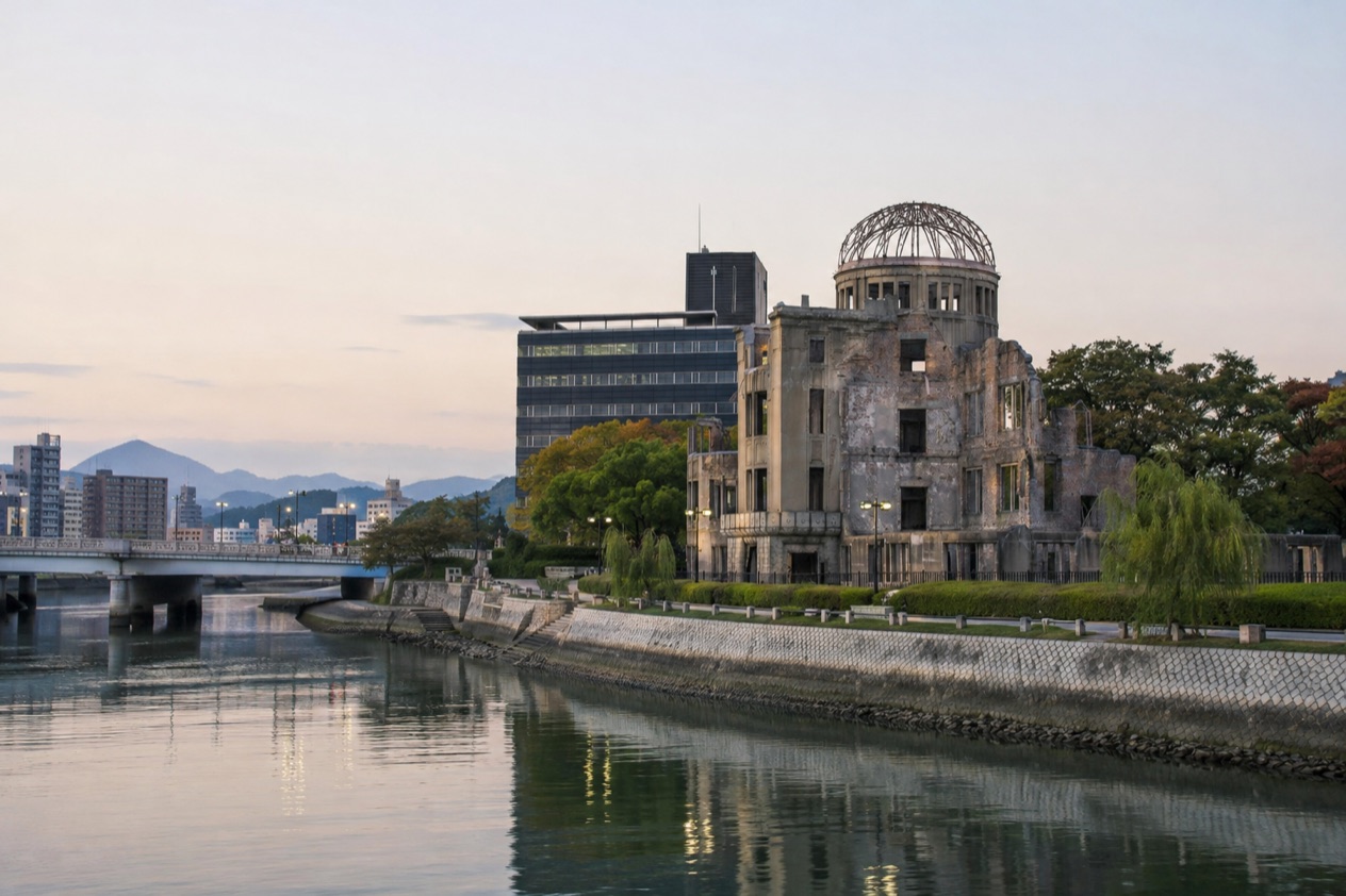 The Atomic Bomb Dome in Hiroshima