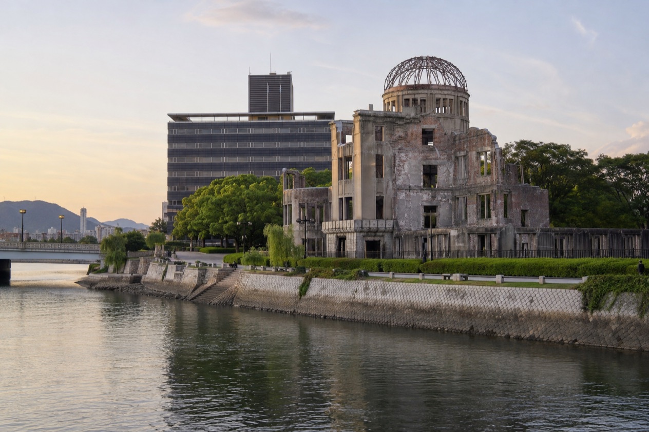 The Atomic Bomb Dome in Hiroshima