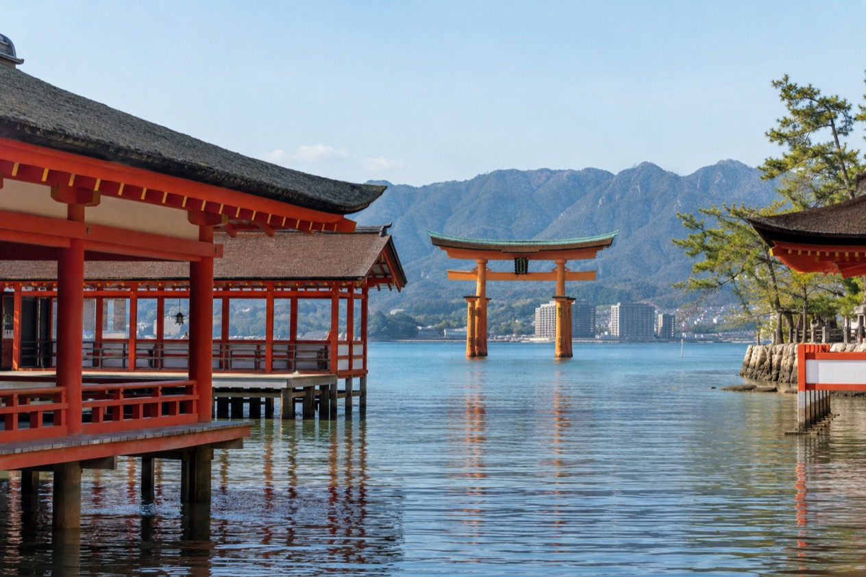 Itsukushima Shrine and the Floating Torii Gate