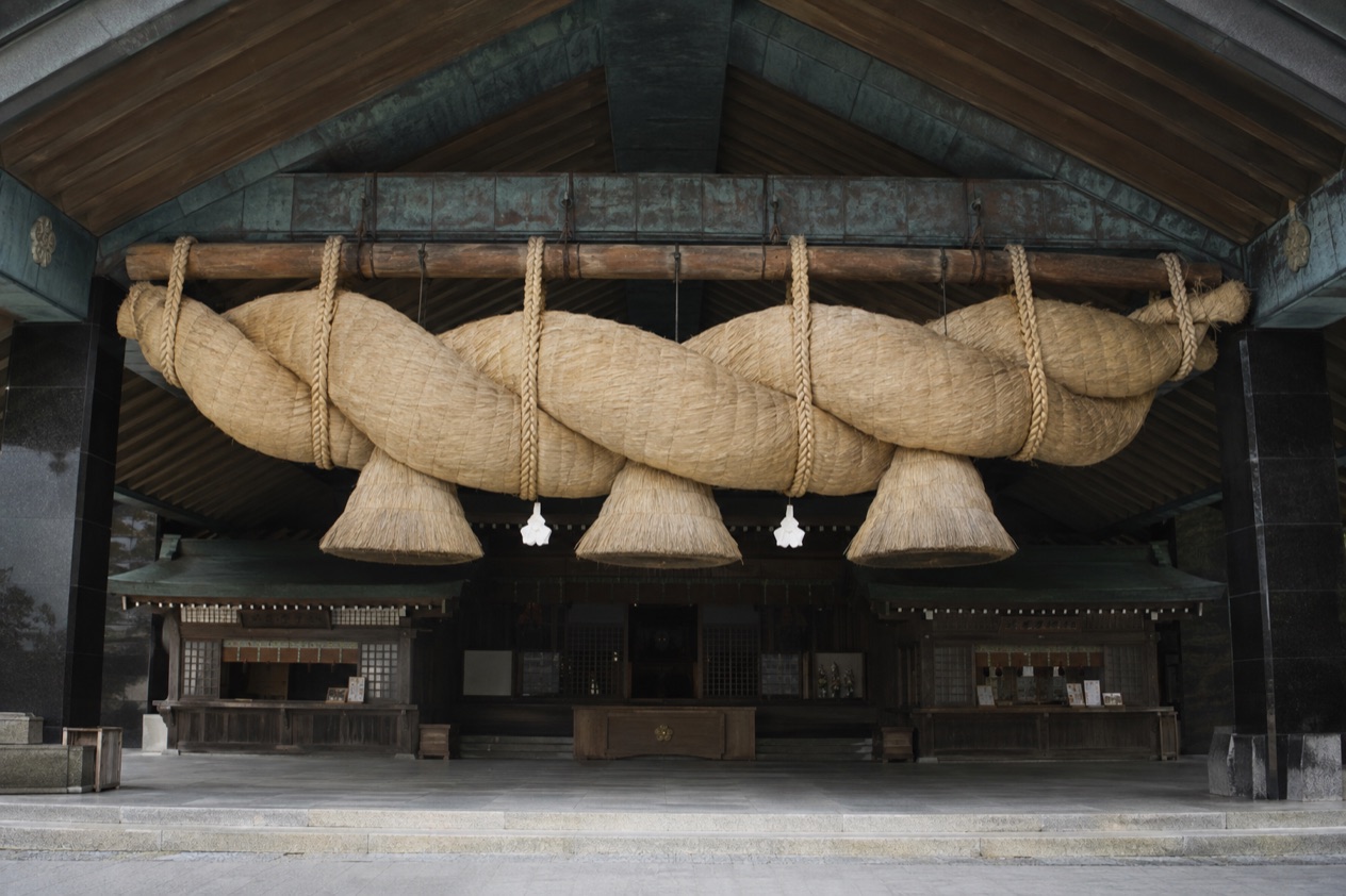 A shrine in Izumo