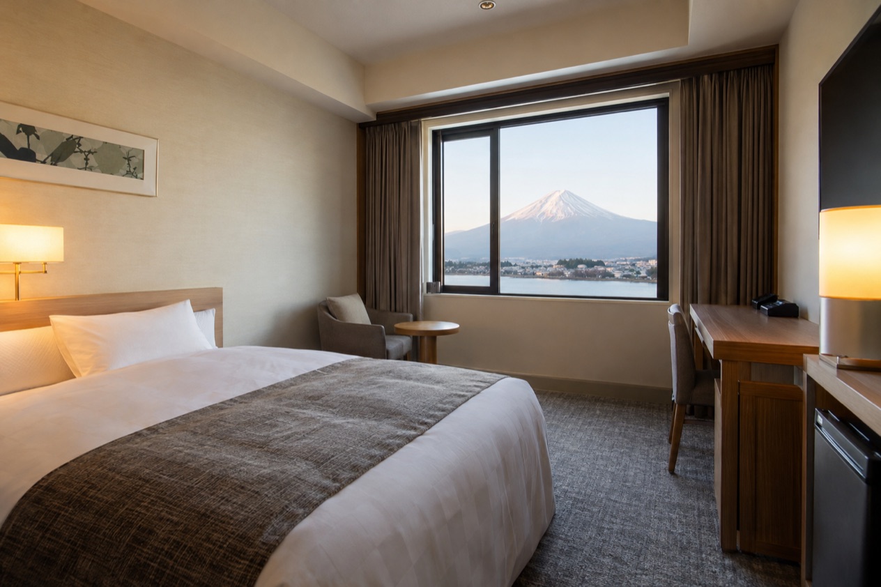 A hotel room in Japan