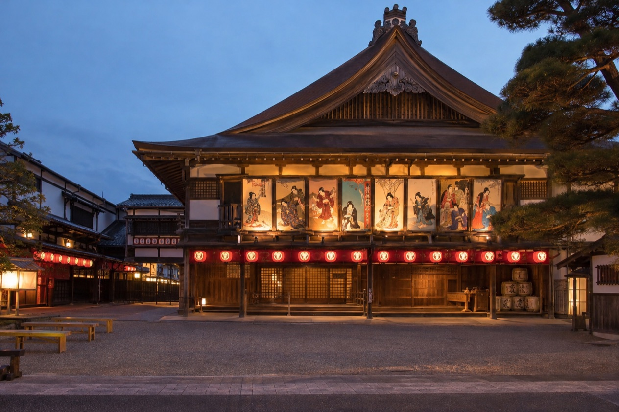 A traditional theater