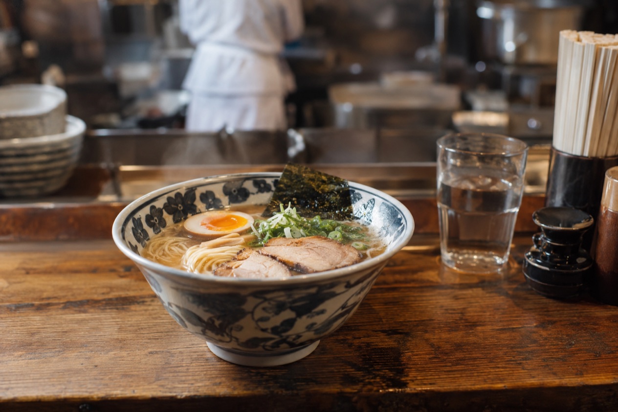 A bowl of ramen