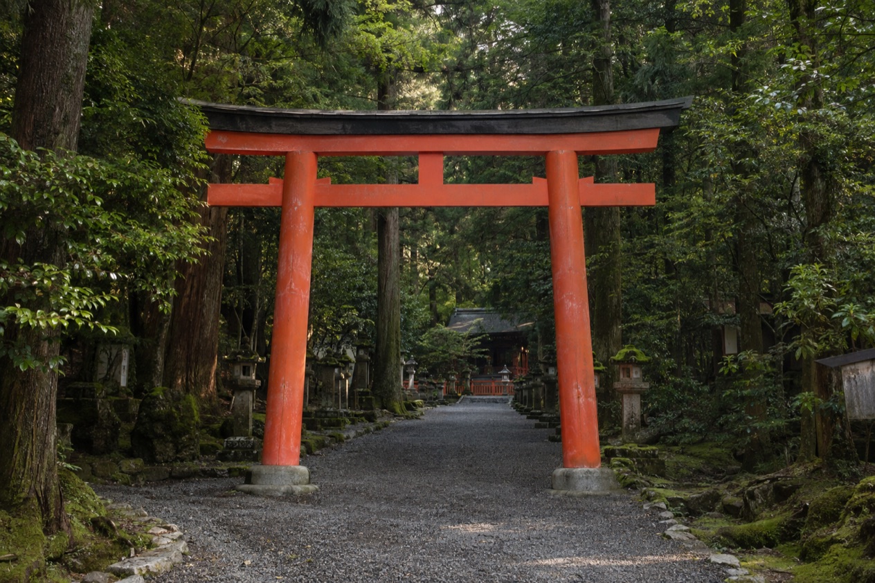A shrine gate