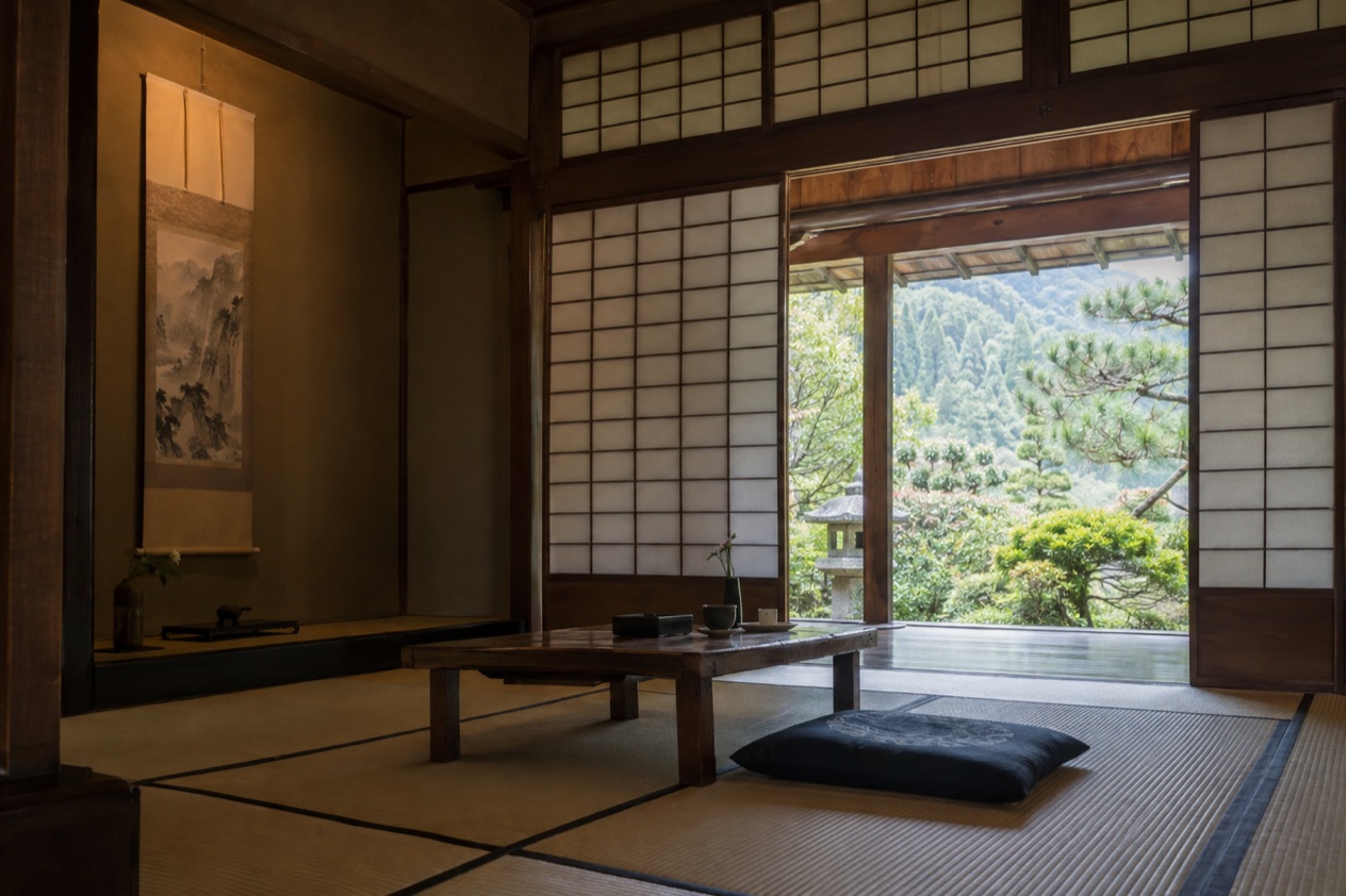 A temple lodging