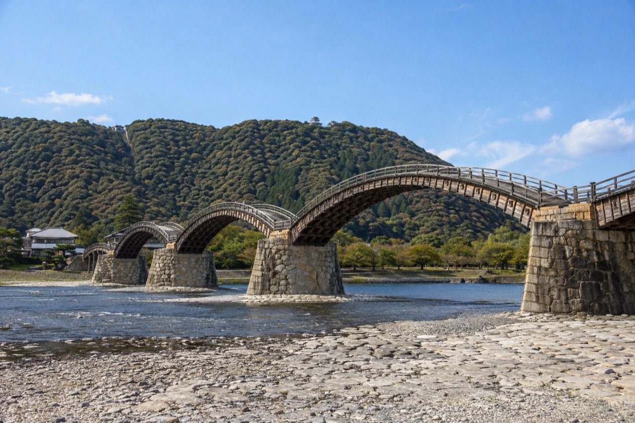 Kintai Bridge in Iwakuni