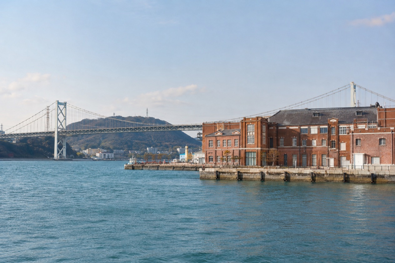 The harbor at Kitakyushu