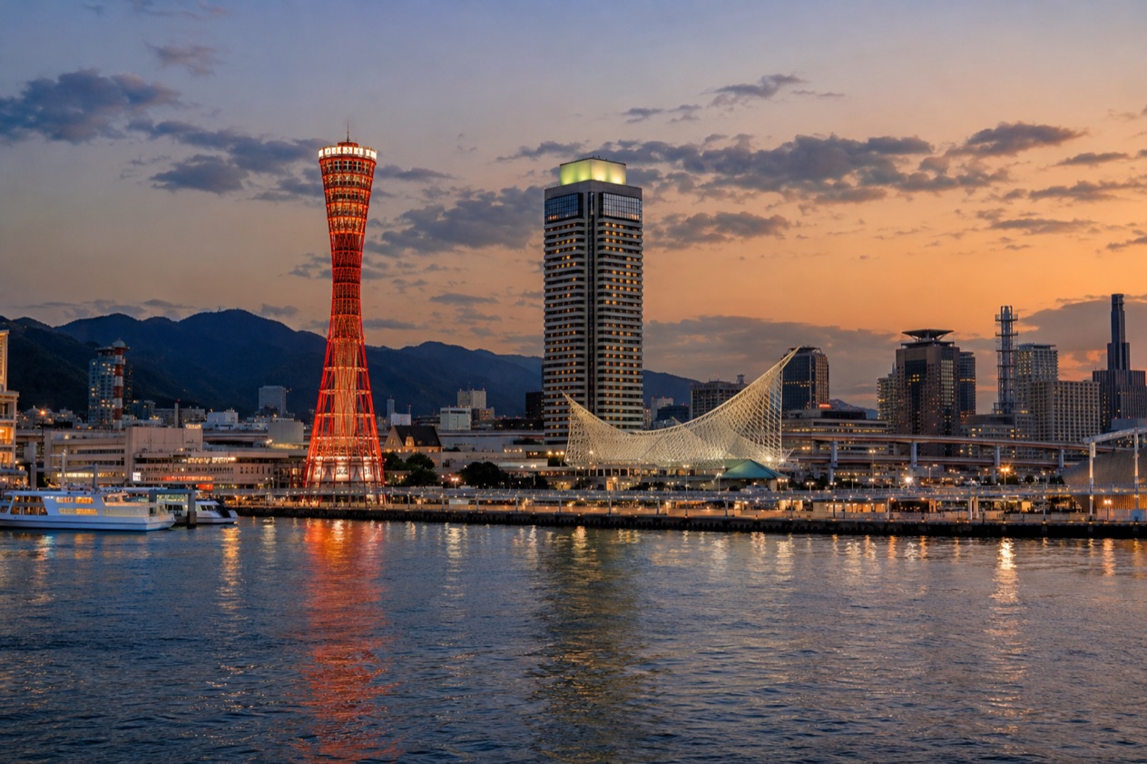 The harbor of Kobe