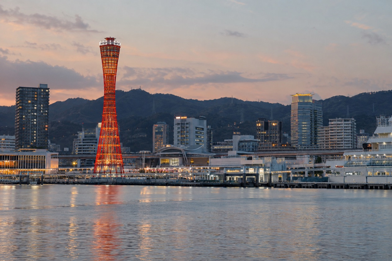 The harbor of Kobe