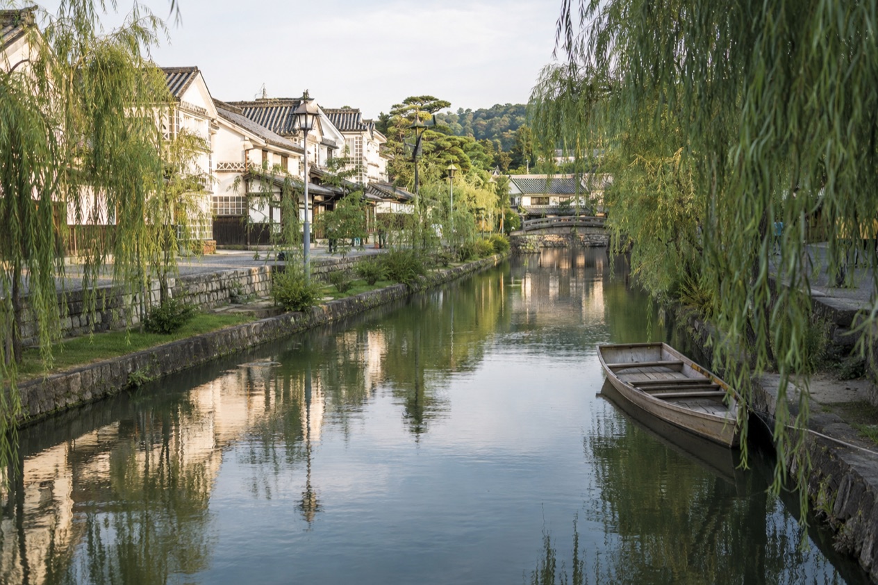 The canal in Kurashiki