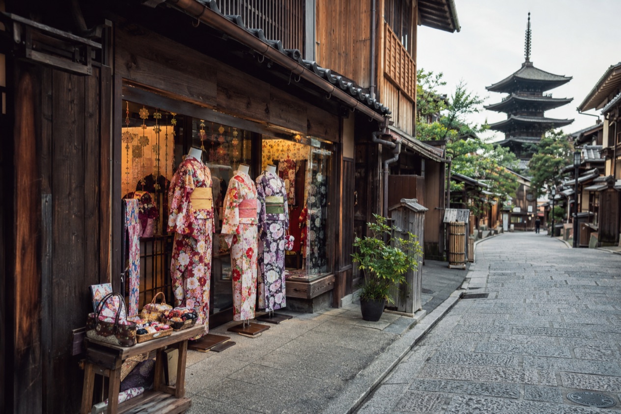 Kimono Rental in Kyoto