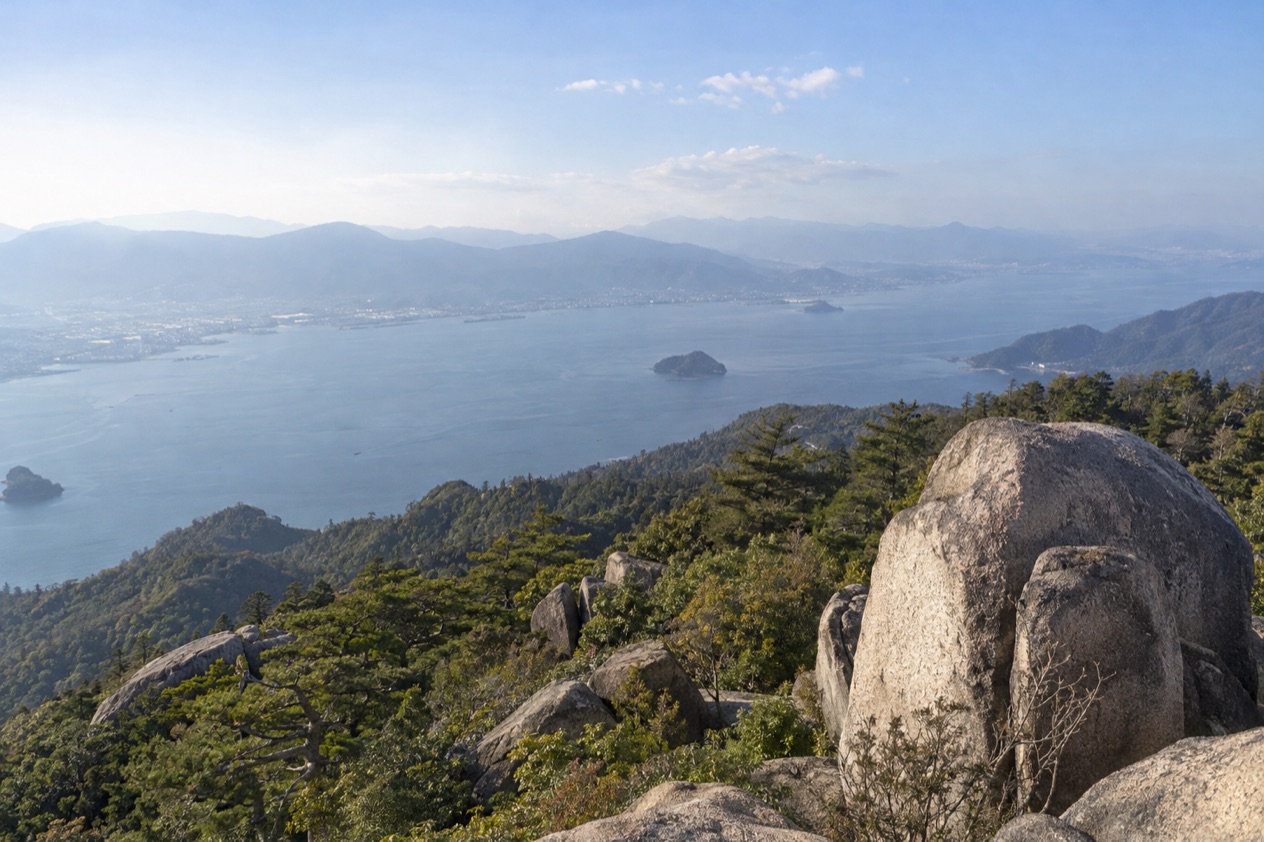 Mount Misen on Miyajima