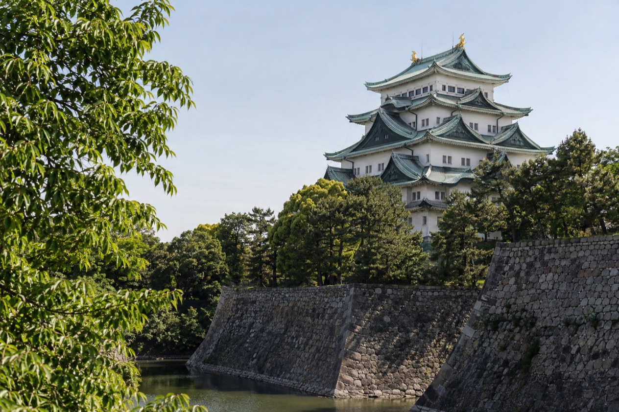 Nagoya Castle in summer