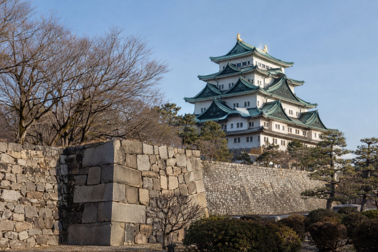 Nagoya Castle in winter