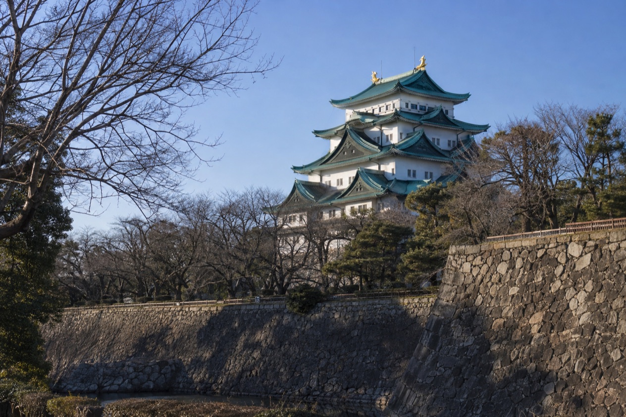 Nagoya Castle in winter