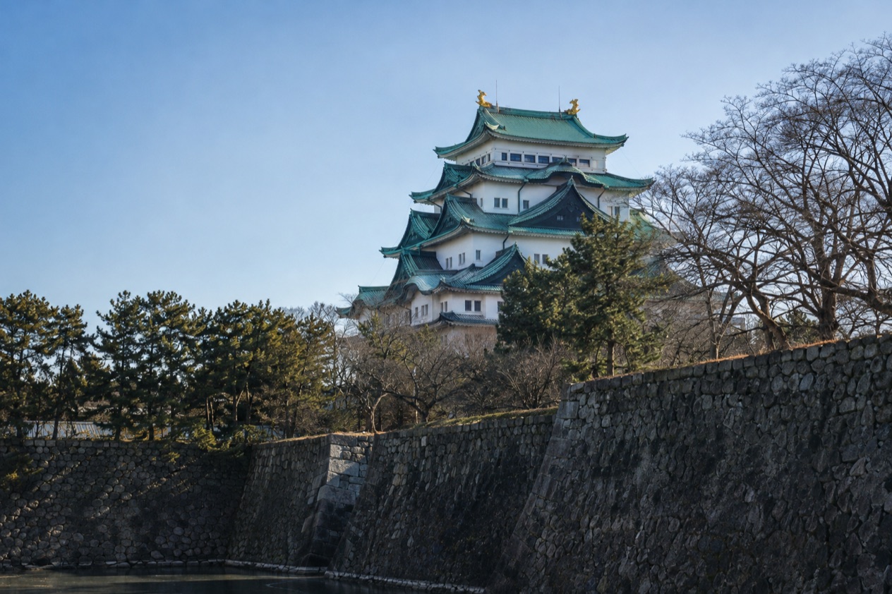 Nagoya Castle in winter