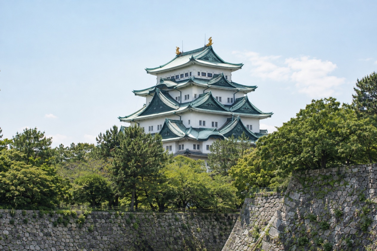 Nagoya Castle in summer