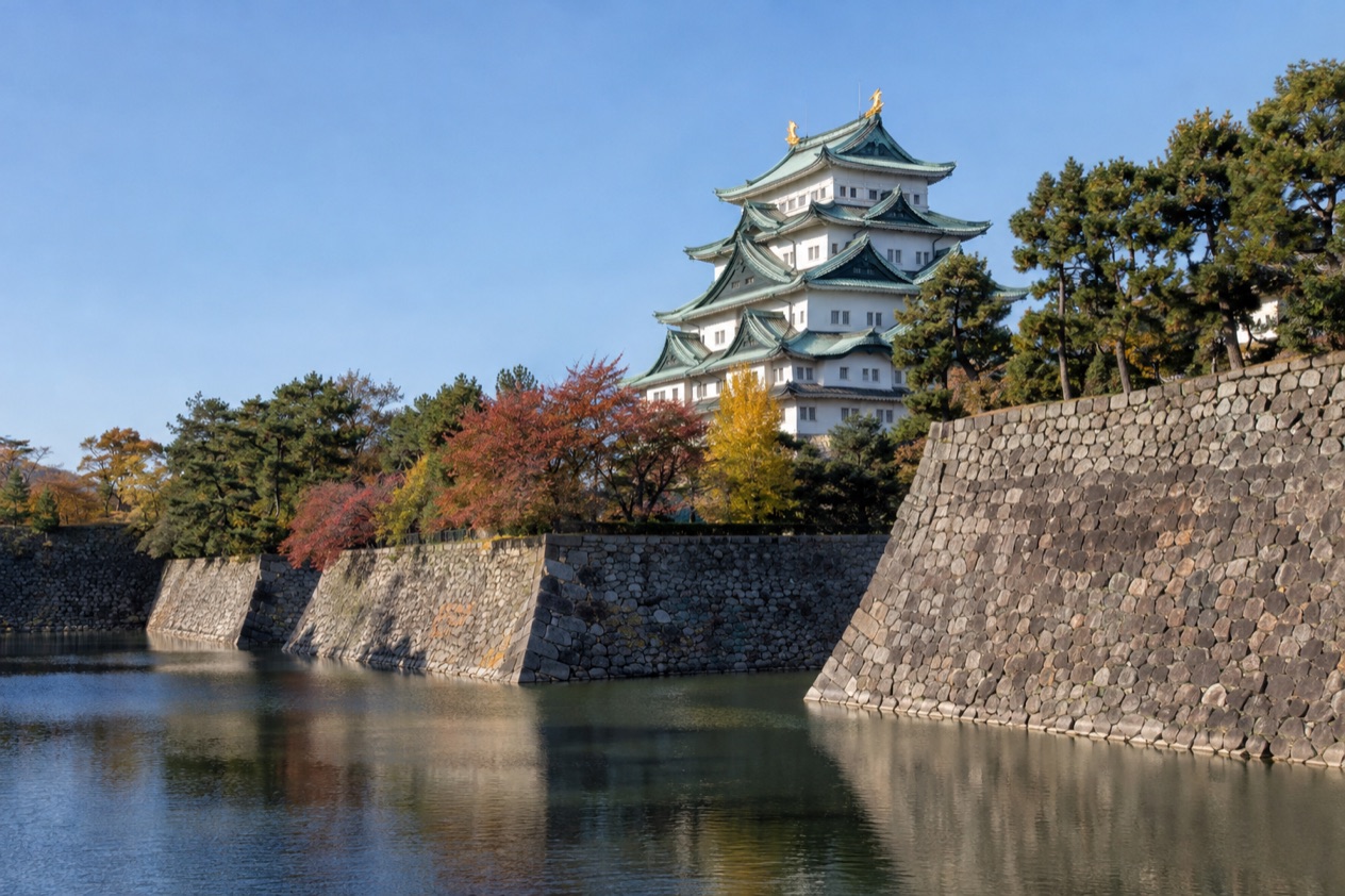 Nagoya Castle in autumn