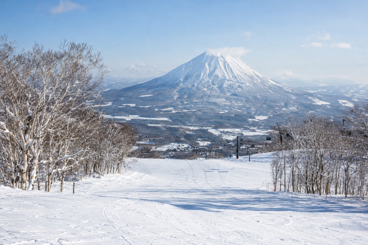 The slopes at Niseko