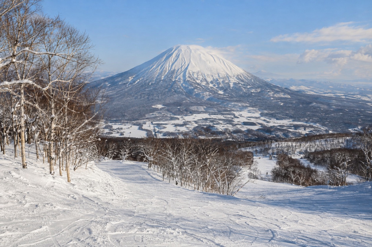 The slopes at Niseko