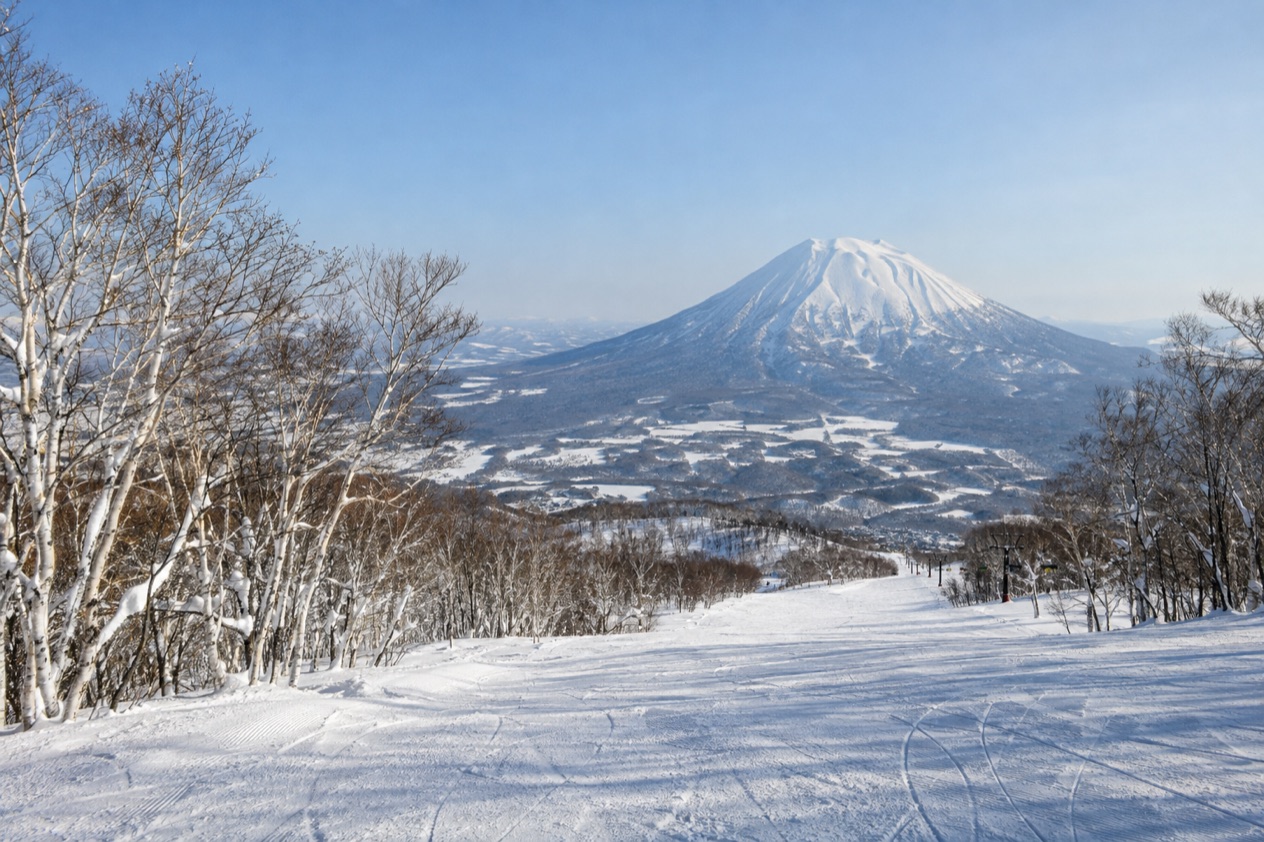 The slopes at Niseko