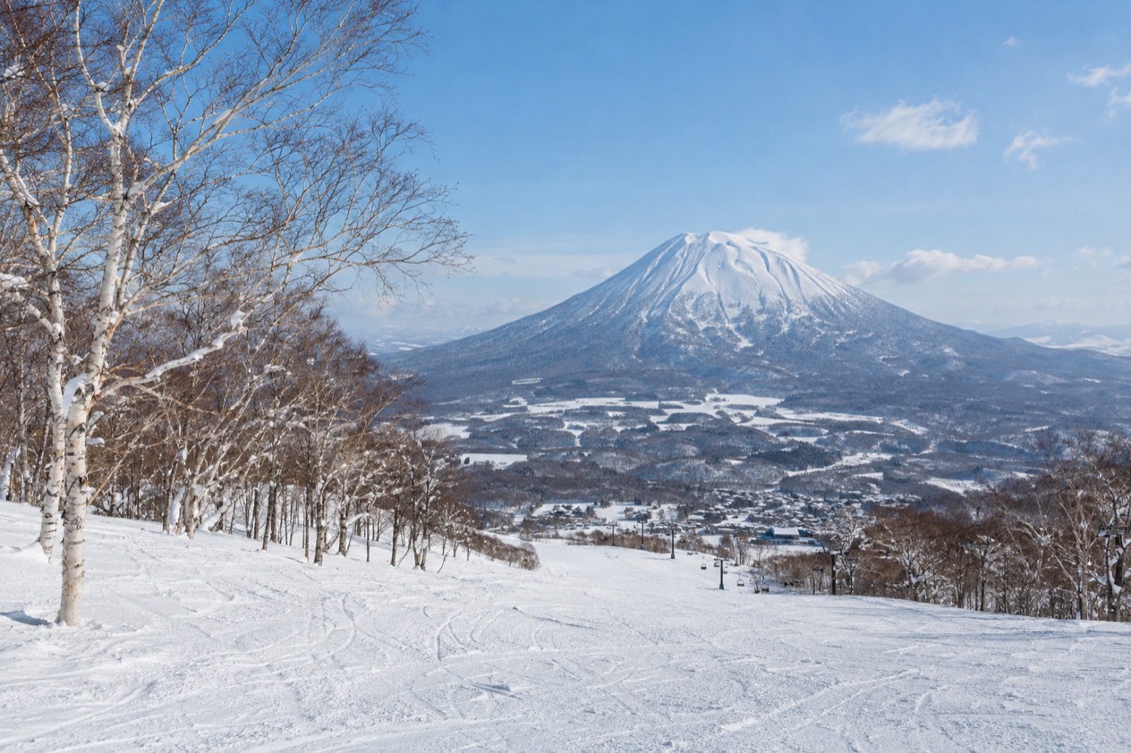 The slopes at Niseko
