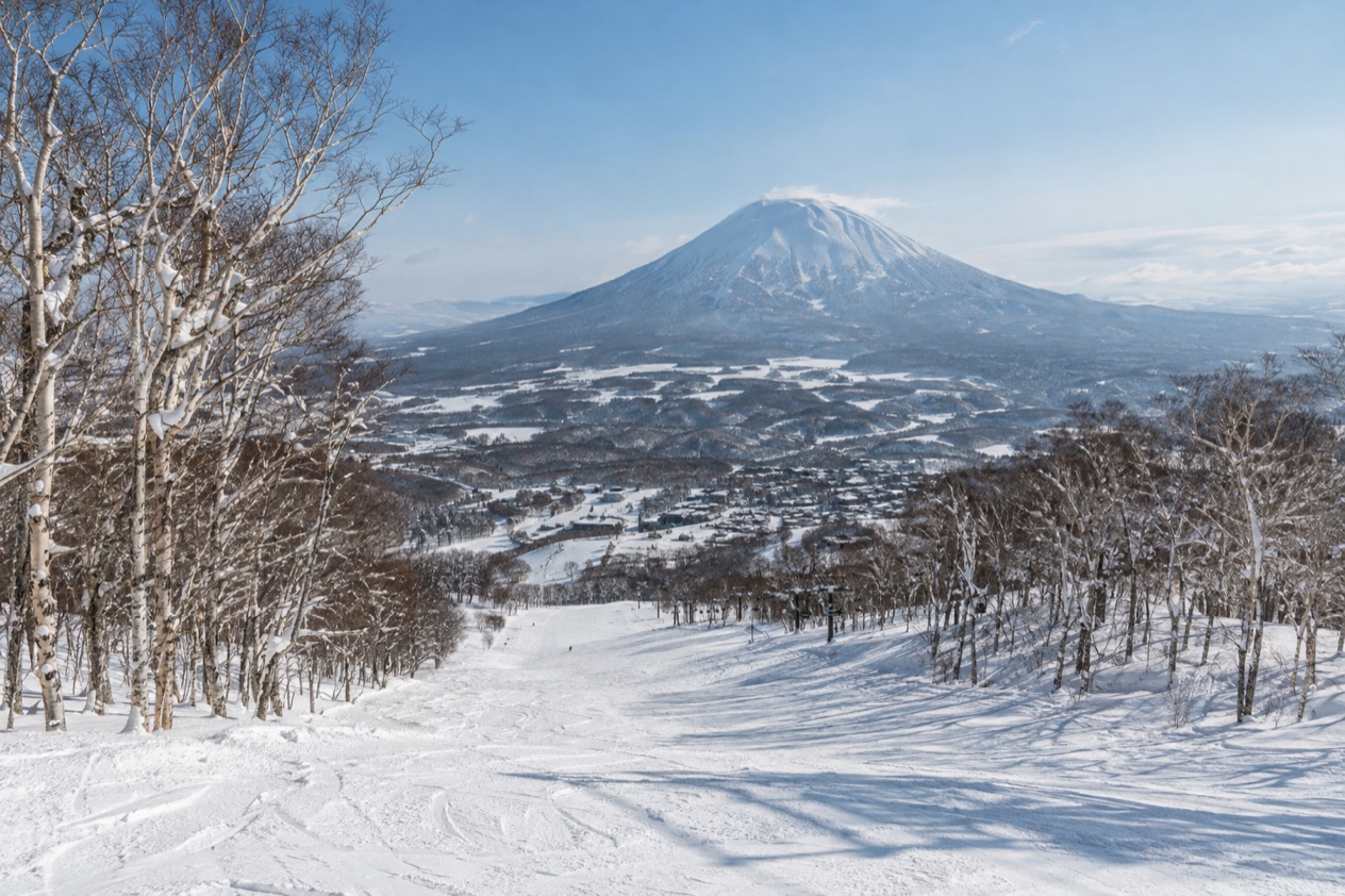 The slopes at Niseko