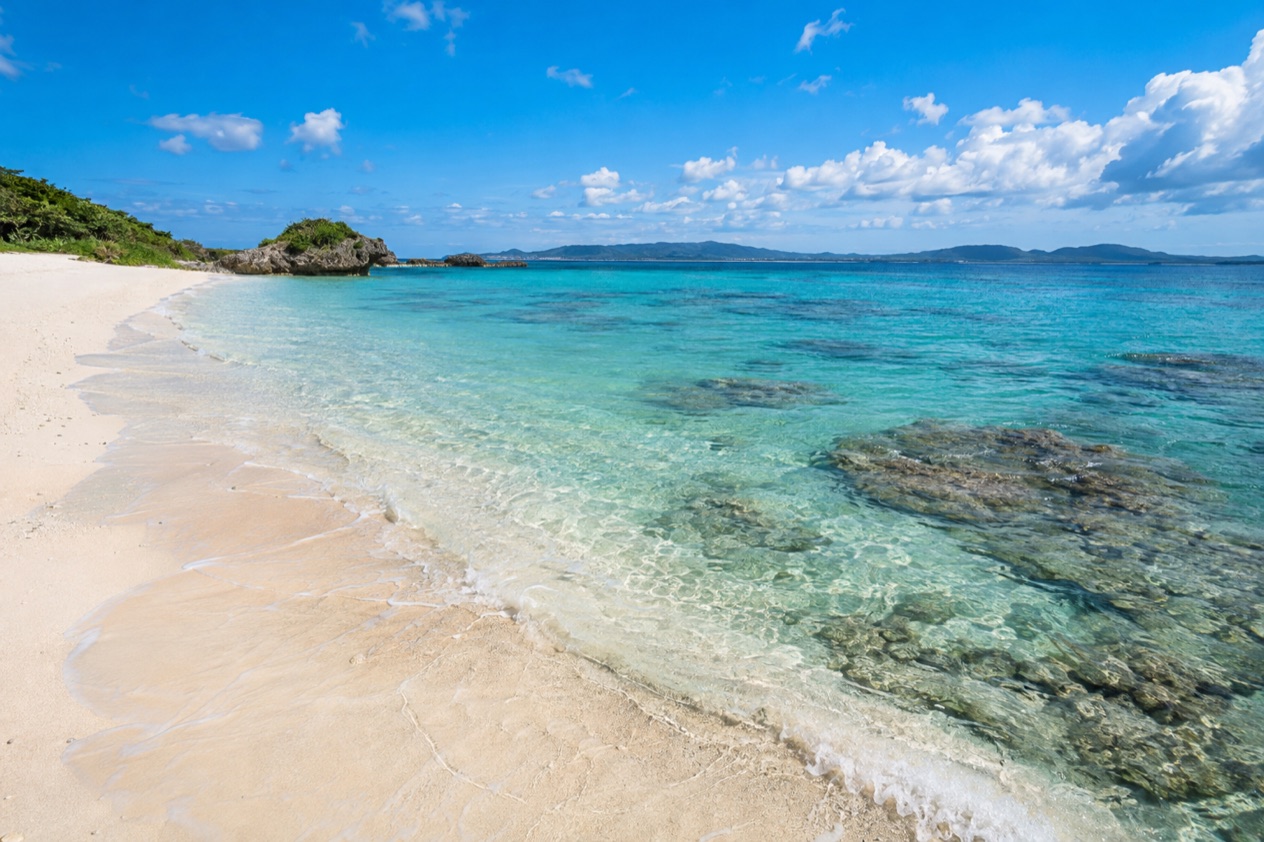 A beach on Okinawa