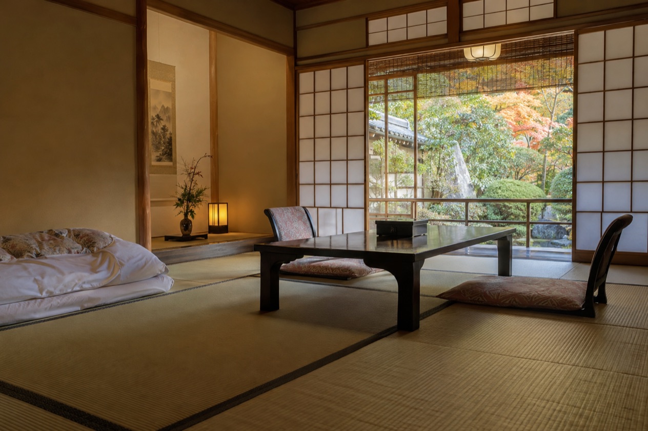A room in a ryokan