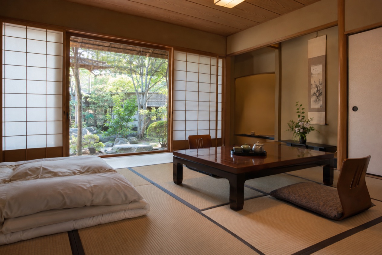 A room in a ryokan