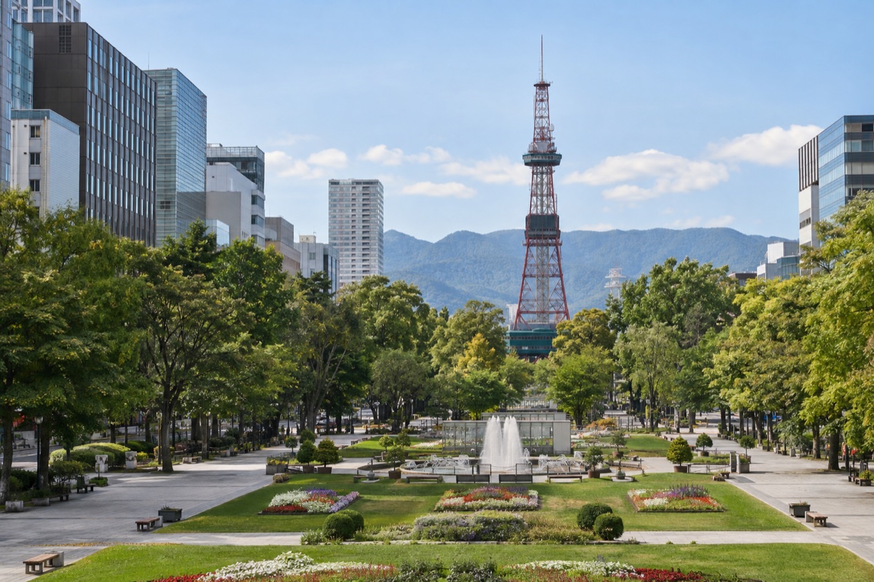 Odori Park in Sapporo