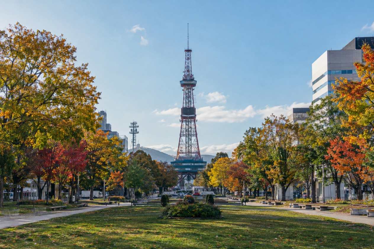 Odori Park in Sapporo