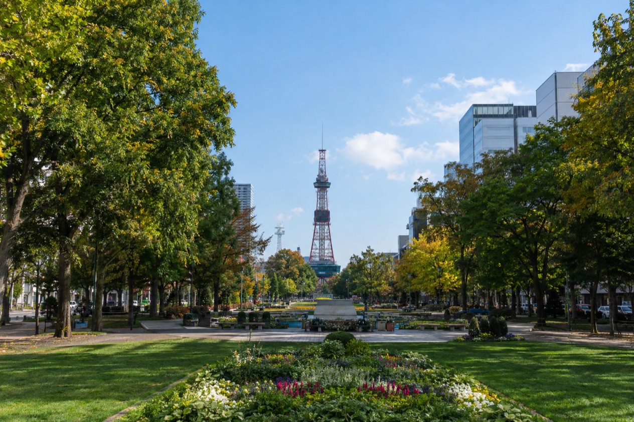 Odori Park in Sapporo